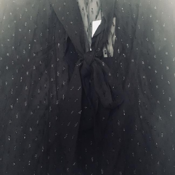 THEORY Metallic Silk Scarf Dress Size 10 BNWT - Picture 8 of 8